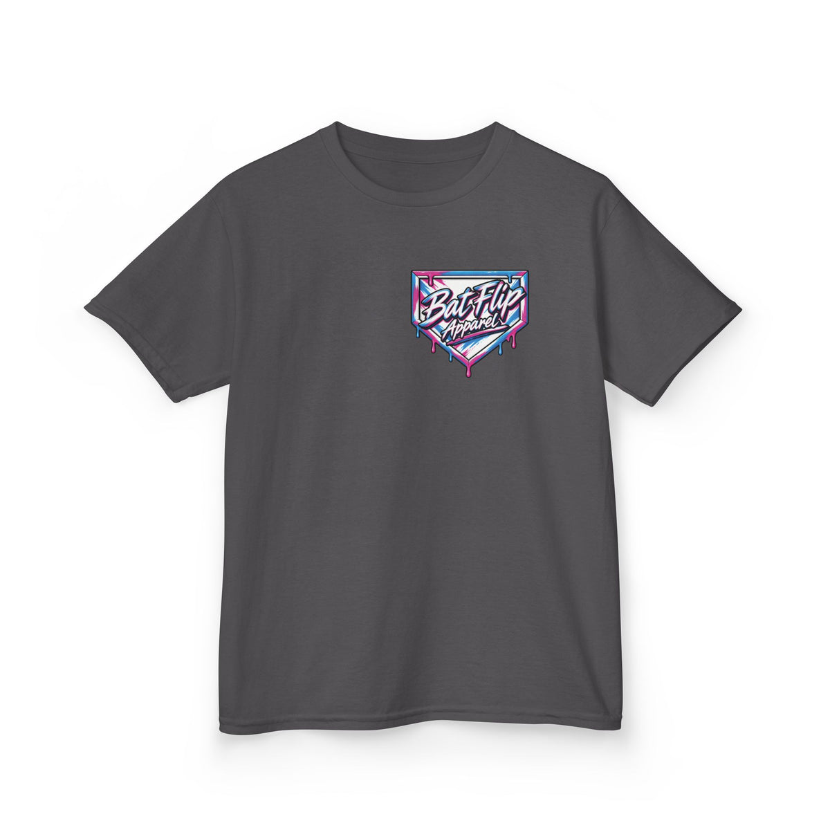 Bat Flip Logo Badge Youth