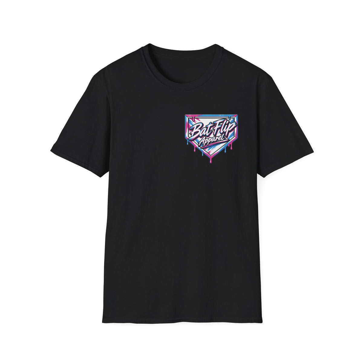 Bat Flip Logo Badge
