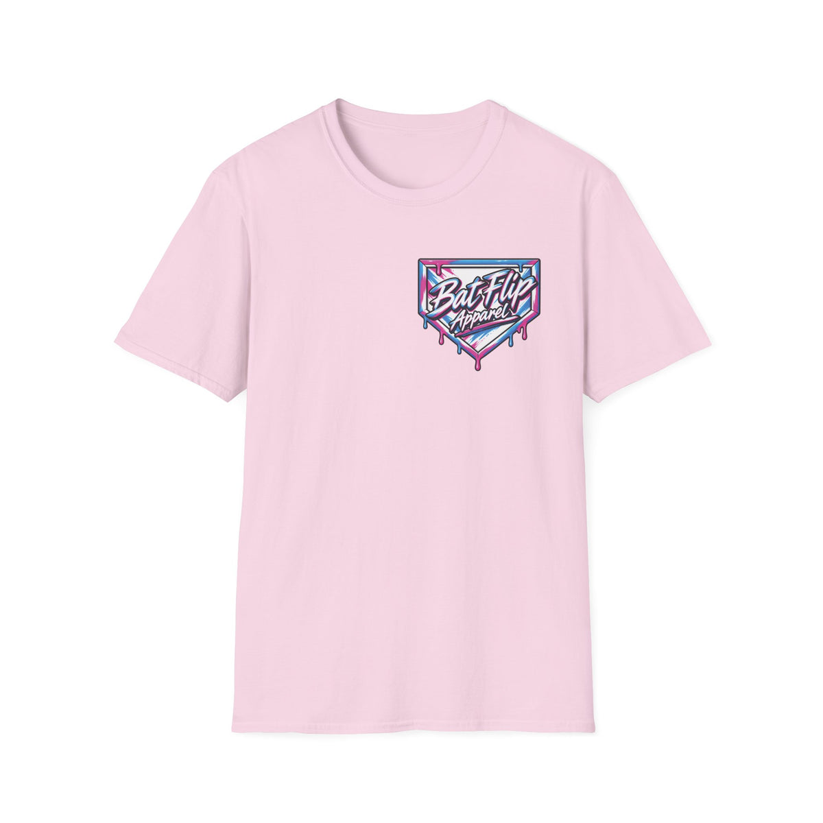 Bat Flip Logo Badge