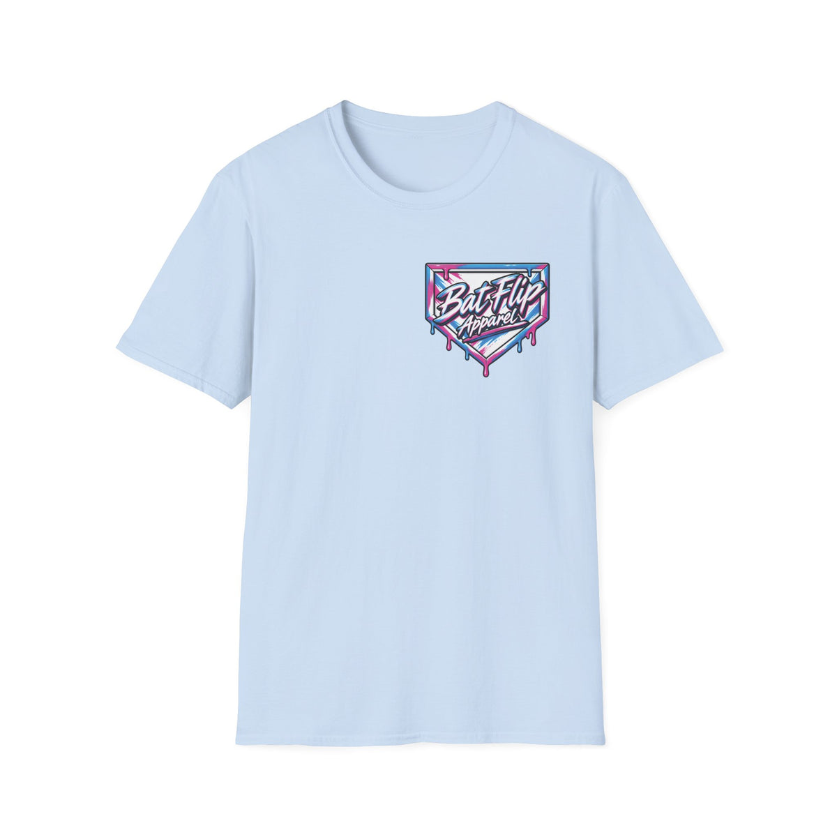 Bat Flip Logo Badge