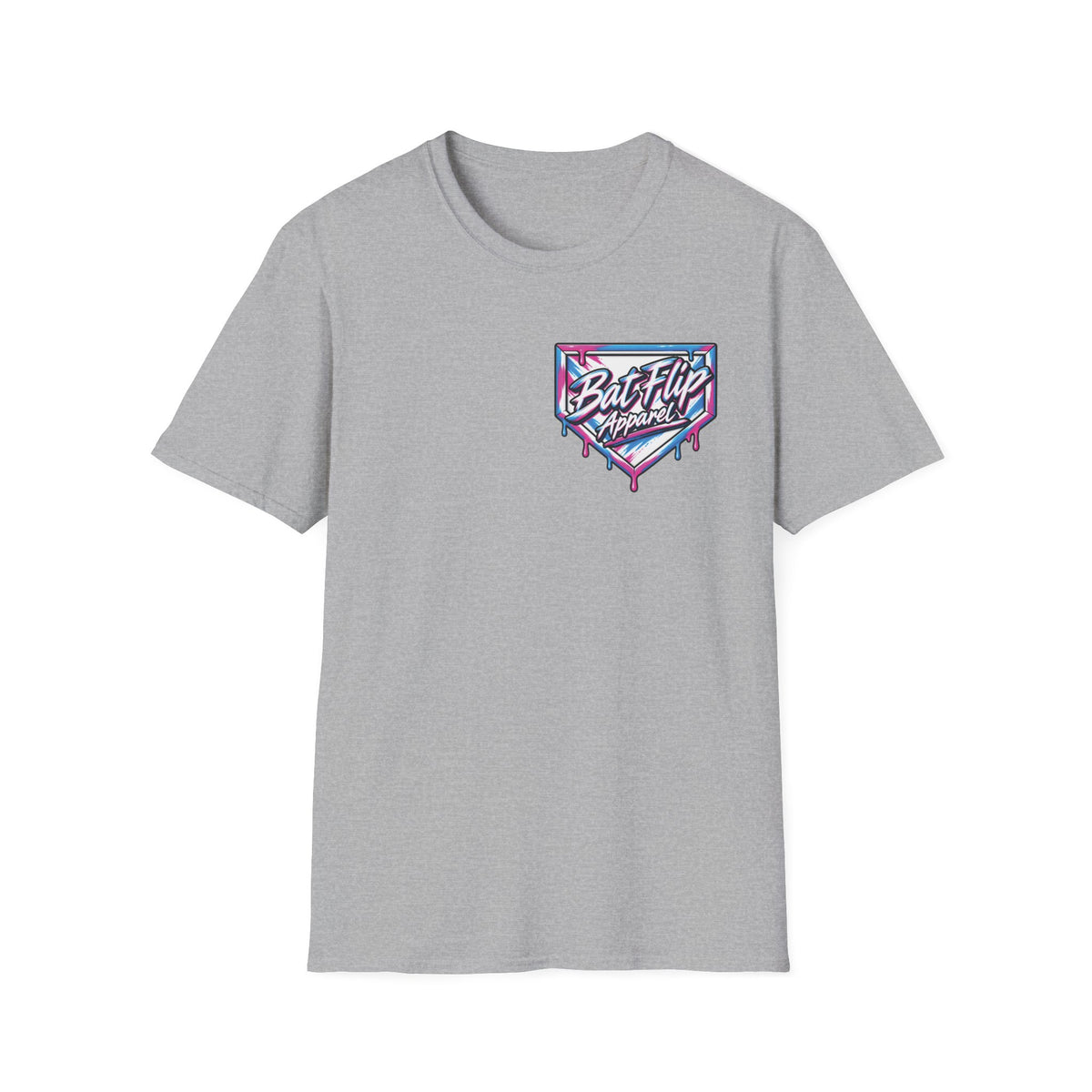 Bat Flip Logo Badge