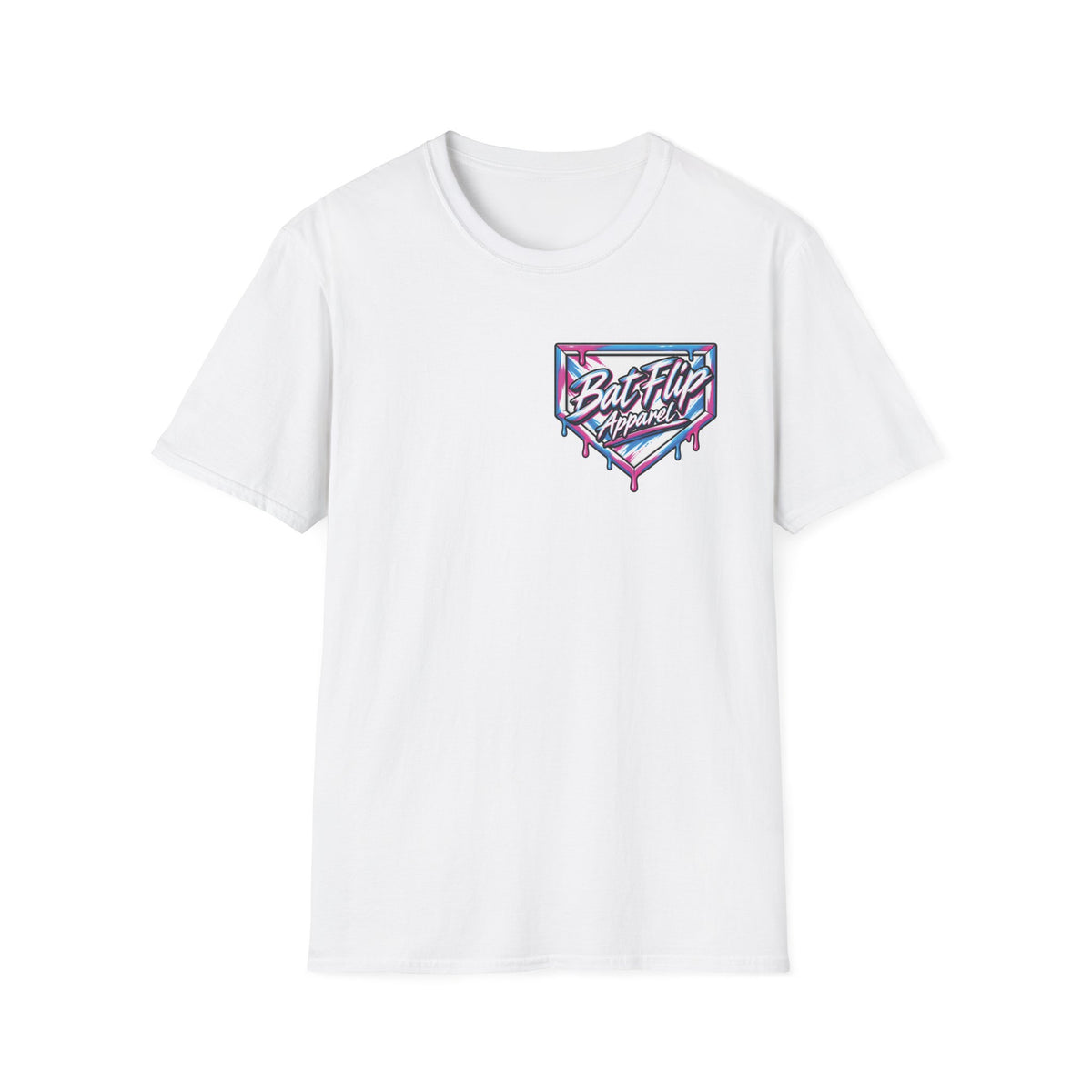 Bat Flip Logo Badge